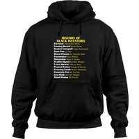 Hoodie Mois de l'Histoire des Noirs - Histoire des Inventeurs Noirs — Sweats à capuche pour hommes