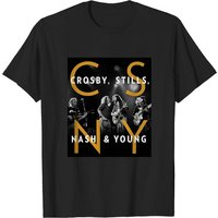 T-shirt classique Crosby, Stills, Nash & Young pour hommes — T-shirts pour hommes