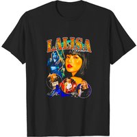T-shirt pour hommes Lalisa Lisa en noir — T-shirts pour hommes
