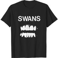 T-shirt essentiel Swans pour hommes en noir