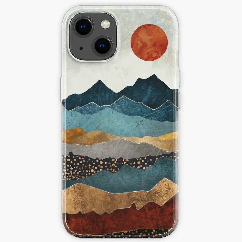 Amber Dusk iPhone Case with Clear TPU Shell — Phone Case