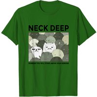 T-shirt Neck Deep Adventure Time pour hommes — T-shirts pour hommes