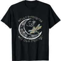 T-shirt Hello Darkness My Old Friend Dragonfly Lover pour hommes — T-shirts pour hommes