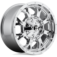 Fuel D516 Krank Chrome Wheels - 20x9 - 6x135 Bolt Pattern - 1 Offset — Wheels & Rims
