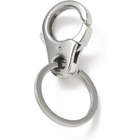 Anneaux de porte-clés en acier inoxydable 304 avec fermoirs à homard — Accessoires pour bijoux