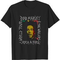 T-Shirt Unisexe Bob Marley : Rasta Scratch pour Hommes