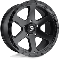 Roues Fuel D589 Ripper Noir Mat - 18x9 - Motif de 6x139.7