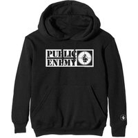 Public Enemy Unisex Pullover Hoodie with Crosshairs Logo
