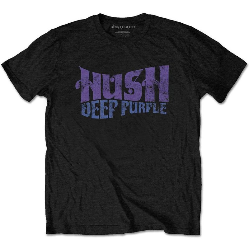 Deep Purple Unisex Tee: Hush for Men