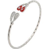 Bracelet Cuff en Laiton avec Zirconia Cubique Transparent pour Femmes — Bracelet Femme