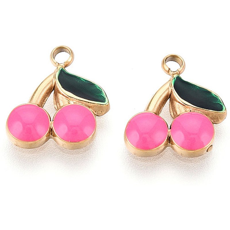 Charms en Acier Inoxydable 304 avec Plaquage en Or 18K — Breloques et pendentifs