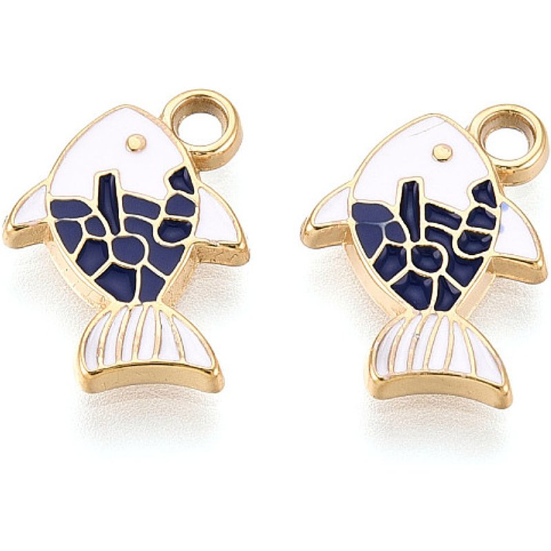 Charms en Acier Inoxydable 304 avec Plaquage en Or 18K — Breloques et pendentifs