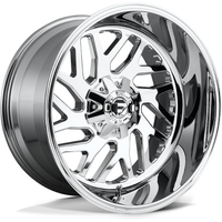 Rims Fuel D609 Triton Chrome - 20x10 - Motif de boulons 8x180