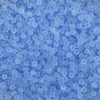 Frosted Colors Glass Seed Beads Rondelle Royal Blue 2mm 660pcs