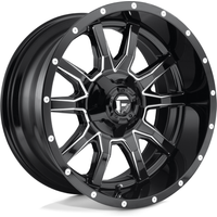 Roues Fuel D627 Vandal Gloss Black Milled - 20x10 - 5x114.3 -18 Offset