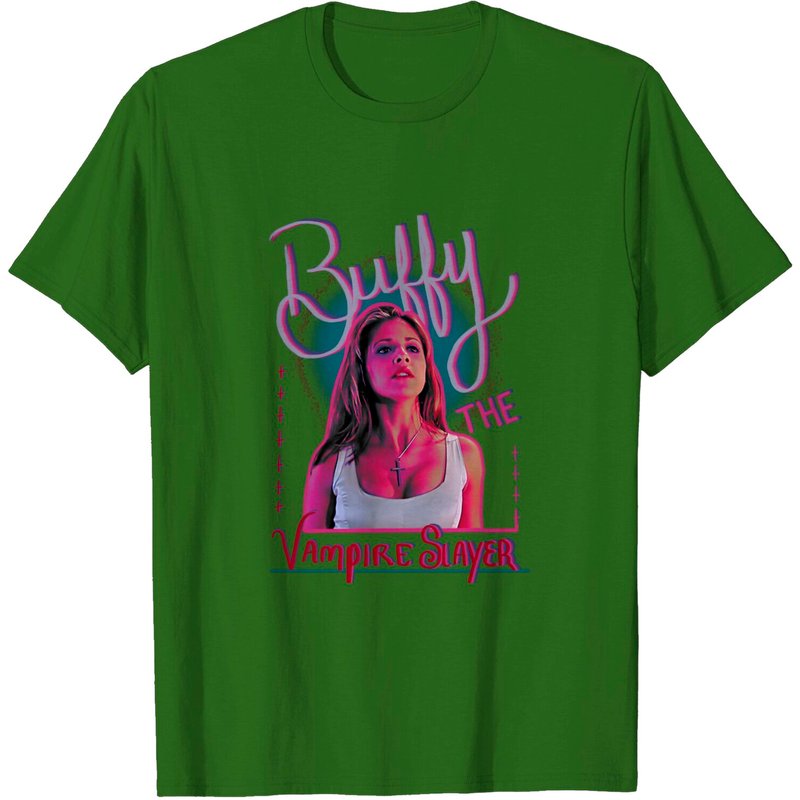 Buffy The Vampire Slayer Men's T-Shirt in Black — Mens T Shirts