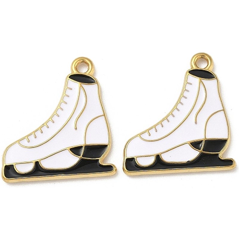 Charms en Acier Inoxydable 304 Thème de Noël, Plaqué Or 18K — Breloques et pendentifs