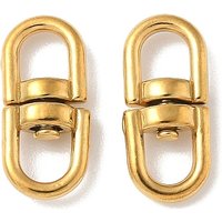 Attaches à œil pivotant double en acier inoxydable 304 — Accessoires pour bijoux