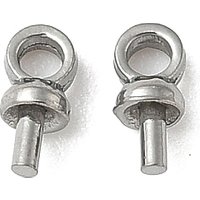 Bails à perles en acier inoxydable 304 pour perles à moitié percées — Accessoires pour bijoux