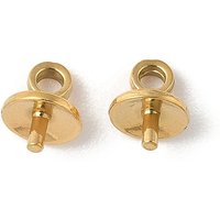 Bails en Acier Inoxydable 304 pour Perles à Trou Partiel — Accessoires pour bijoux