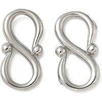 304 Stainless Steel S-Hook Clasps, 13mm Long, 6.5mm Wide — Jewelry Findings