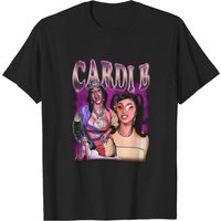 Cardi B 90s Vintage Style Bootleg Rap Tee for Men