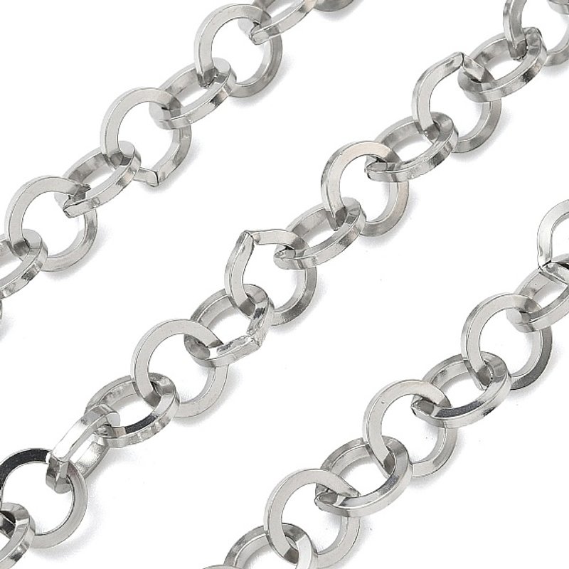 304 Stainless Steel Unwelded Ring Link Chains with Spool — Chains, Wire & Cord