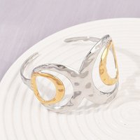 Bracelet Cuff en Acier Inoxydable 304 pour Femmes avec Design Nœud — Bracelet Femme