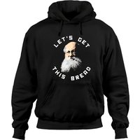 Kropotkin Sweat à Capuche Unisexe Lets Get This Bread — Sweats à capuche pour hommes