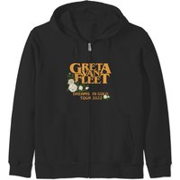 Greta Van Fleet Dreams In Gold Tour 2022 Zip Hoodie