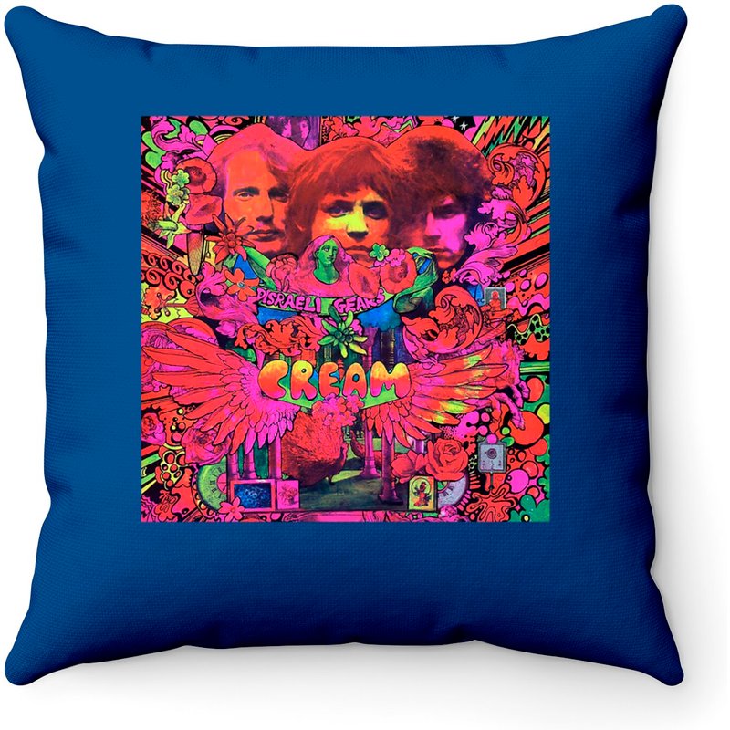 Disraeli Gears Classic Throw Pillows for Cover Only — Decorative Cushions
