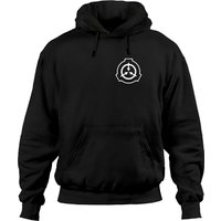Thaumiel SCP Hoodies with Front and Back Print — Mens Hoodies