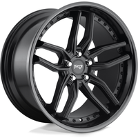 Niche M194 Methos Matte Gloss Black Wheels - 20x10.5 - 5x120 — Wheels & Rims