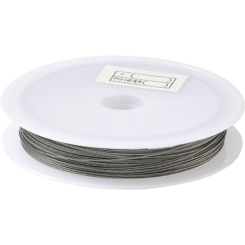 Fil Tiger Tail, Fil en Acier Rond pour Fabrication de Bijoux DIY, 0.45mm