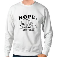 Snoopy Nope Not Today Unisex Sweatshirt