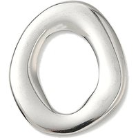 304 Stainless Steel Linking Rings, Irregular Oval Design — Jewelry Findings