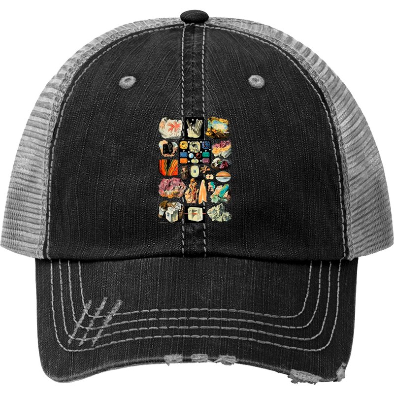 Crystal Trucker Hat for Rock Collecting and Geology — Baseball Cap