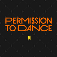 T-shirt pour hommes BTS Permission to Dance en noir — T-shirts pour hommes