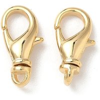 Attaches de homard en laiton, sans plomb, plaqué or 24K — Accessoires pour bijoux