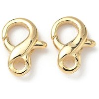 Attaches de homard en laiton, sans plomb, plaqué or 24K — Accessoires pour bijoux