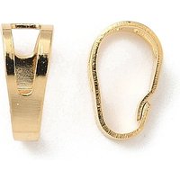 Bails en laiton Dount, sans plomb, sans cadmium, plaqué or 24K — Accessoires pour bijoux