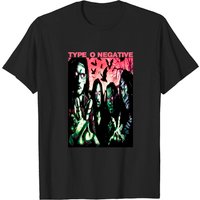 T-shirt unisexe Type O Negative pour hommes en noir — T-shirts pour hommes