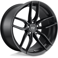 Niche M203 Vosso Matte Black Wheels - 19x8.5 - 5x120 - 35 Offset — Wheels & Rims