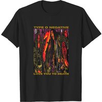 T-shirt unisexe Type O Negative : Love You To Death pour hommes — T-shirts pour hommes