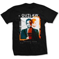 T-shirt unisexe Johnny Cash : Photo Outlaw pour hommes — T-shirts pour hommes