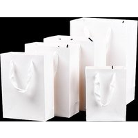 Ensemble de 10 sacs en papier kraft pour cadeaux avec poignées — Rangement et présentation