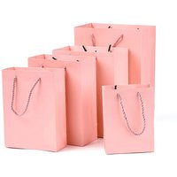 Ensemble de 10 sacs en papier kraft pour cadeaux avec poignée — Rangement et présentation