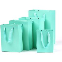 Ensemble de 10 sacs-cadeaux en papier kraft avec poignées — Rangement et présentation