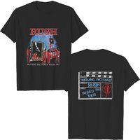 Rush Unisex Tee 1981 Tour for Men - Black
