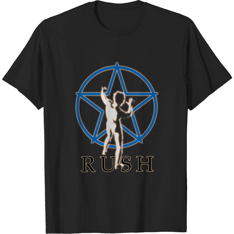Rush Unisex Tee: Starman Glow for Men — Mens T Shirts
